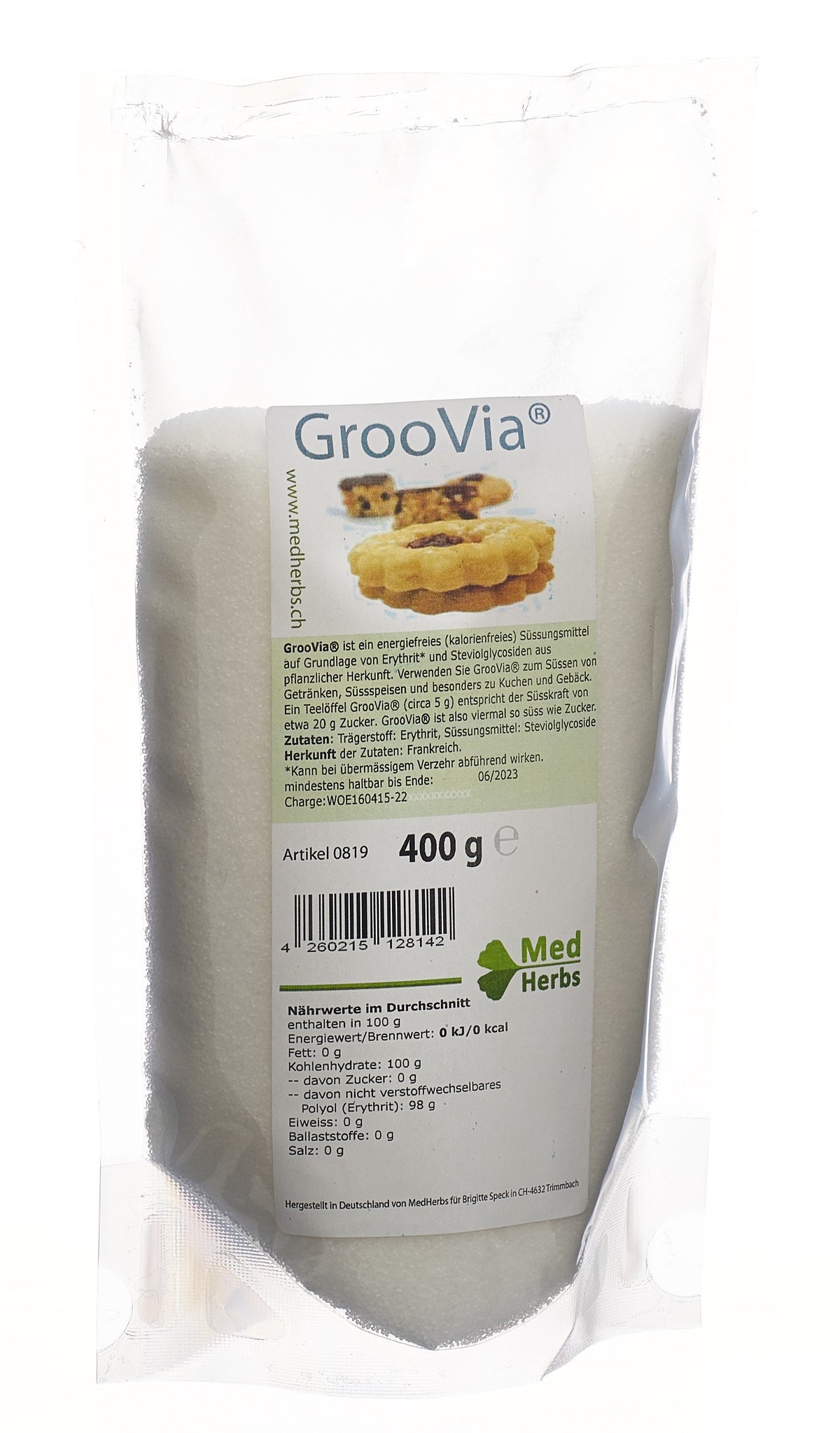 #Grösse_Beutel 400 g